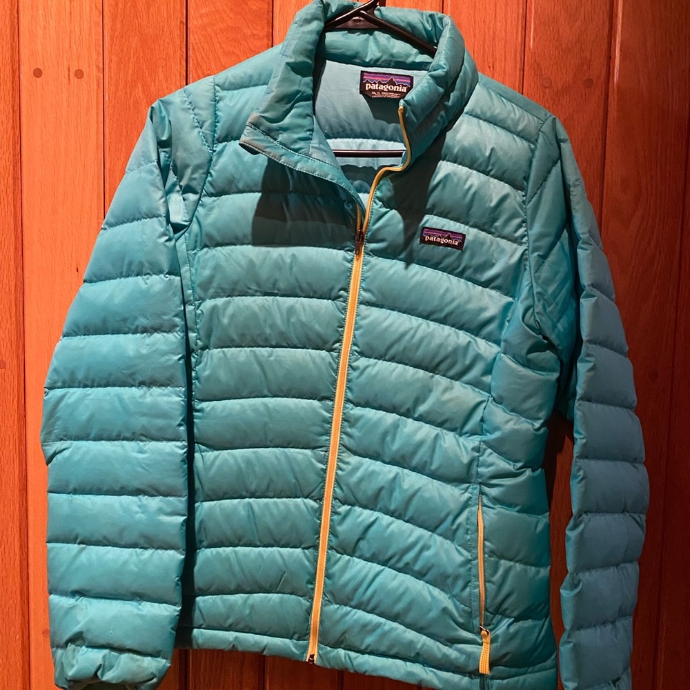 Girls Patagonia Nano Puff Jacket Youth XL 14 (used excellent condition)